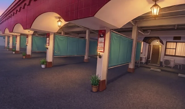 HOTEL KENTOSUのガレージ